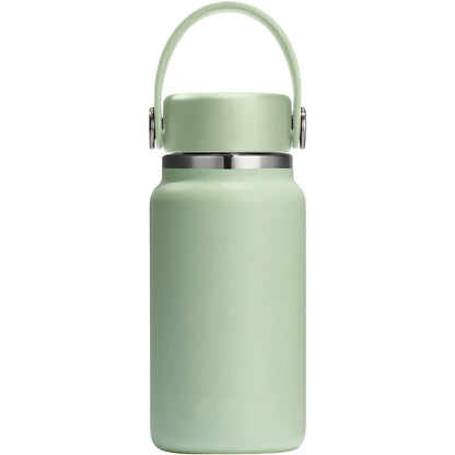 Front View of Green Hydro Flask® Micro Hydro Bottle 200ml plain