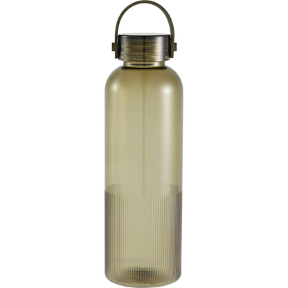 Front View of Green Prism 24oz  Recycled Plastic Bottle plain