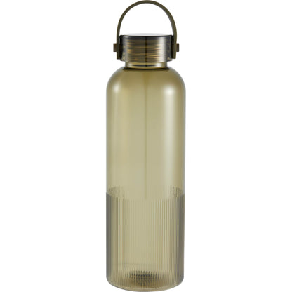 Front View of Green Prism 24oz  Recycled Plastic Bottle plain