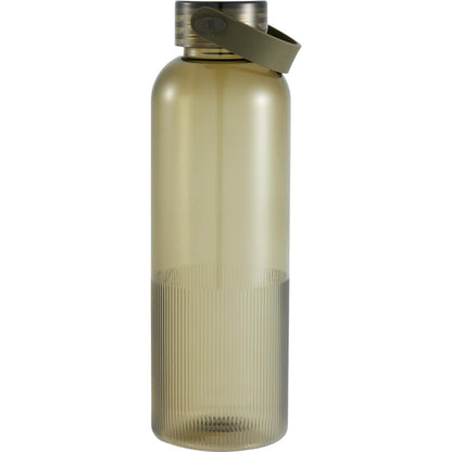 Front View of Green Prism 24oz  Recycled Plastic Bottle plain