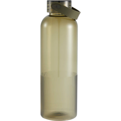 Front View of Green Prism 24oz  Recycled Plastic Bottle plain