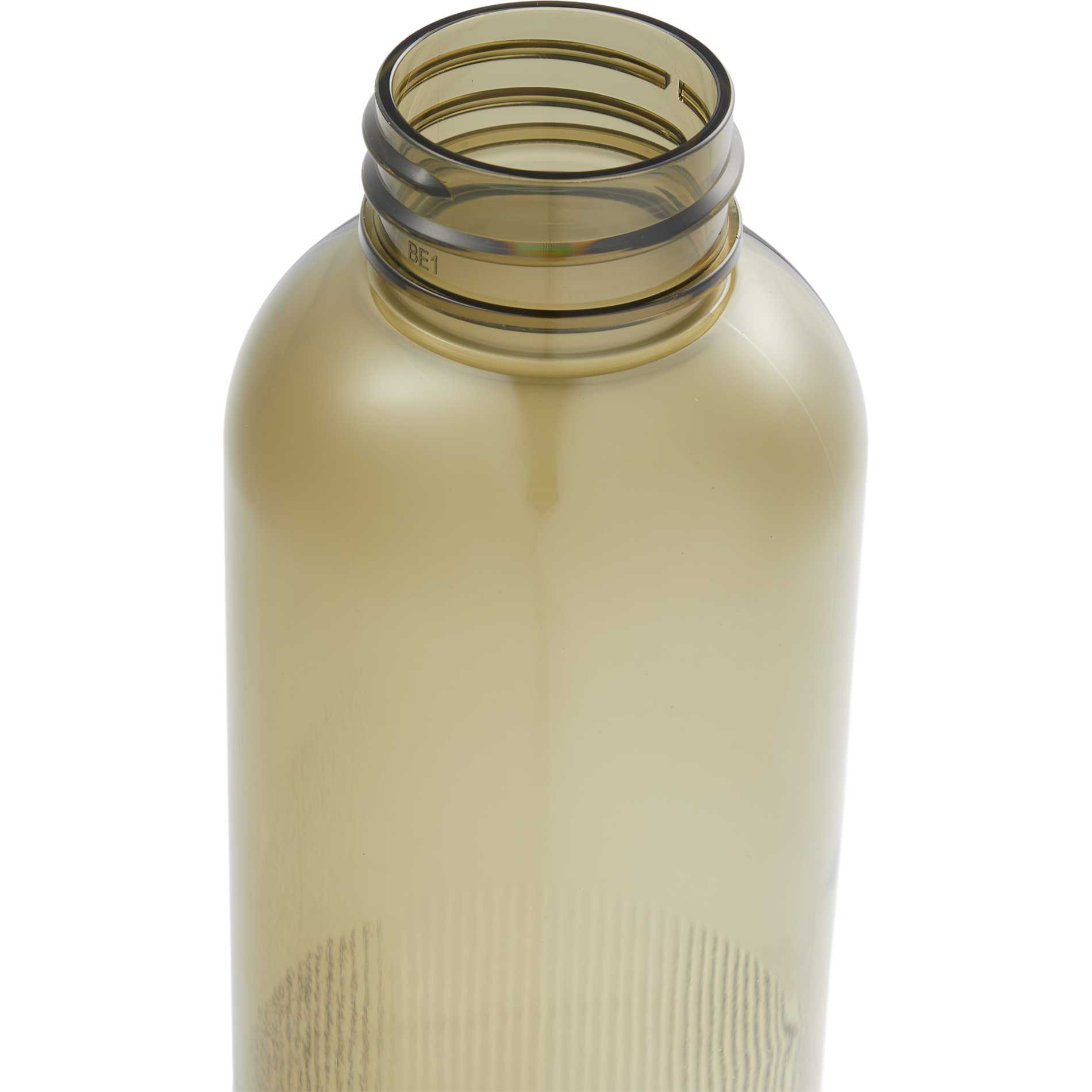 Front View of Green Prism 24oz  Recycled Plastic Bottle