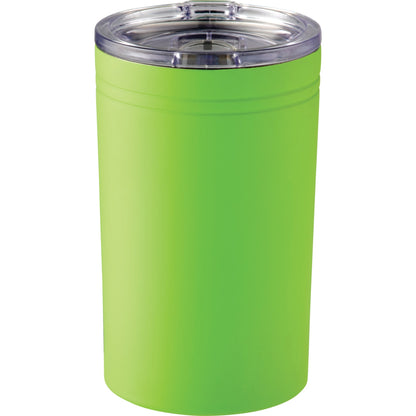Front View of Green Sherpa 11-oz. Vacuum Tumbler & Insulator plain