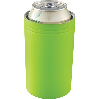 Front View of Green Sherpa 11-oz. Vacuum Tumbler & Insulator plain