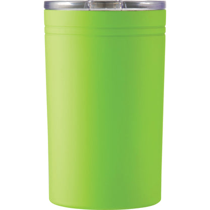 Front View of Green Sherpa 11-oz. Vacuum Tumbler & Insulator plain