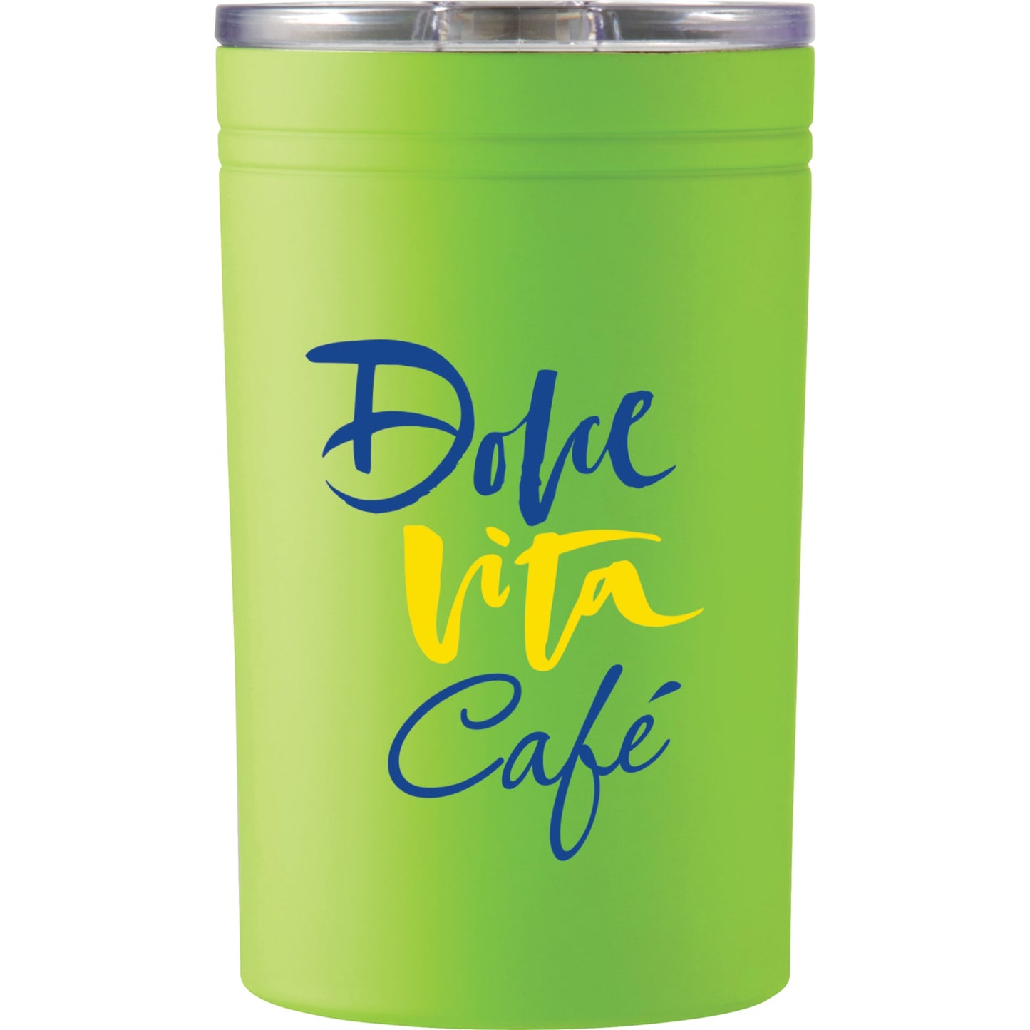 Front View of Green Sherpa 11-oz. Vacuum Tumbler & Insulator