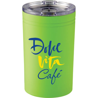 Front View of Green Sherpa 11-oz. Vacuum Tumbler & Insulator