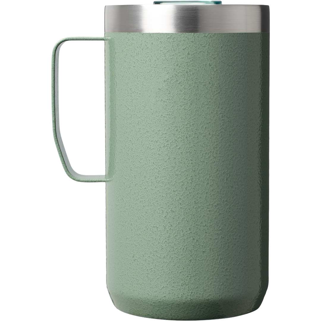 Front View of Green Stanley Everyday Camp Mug 24oz plain