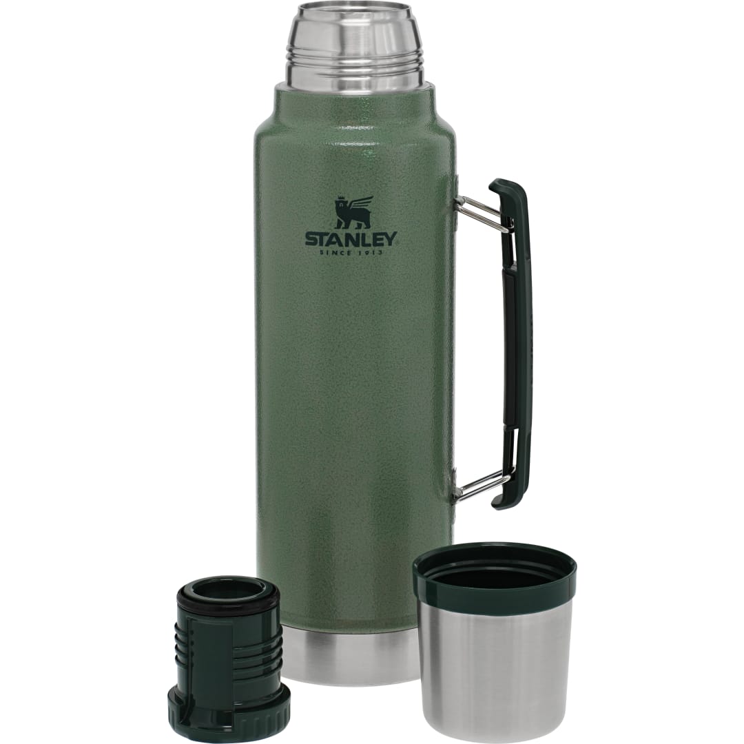 Front View of Green Stanley Legendary Classic Bottle 48oz plain