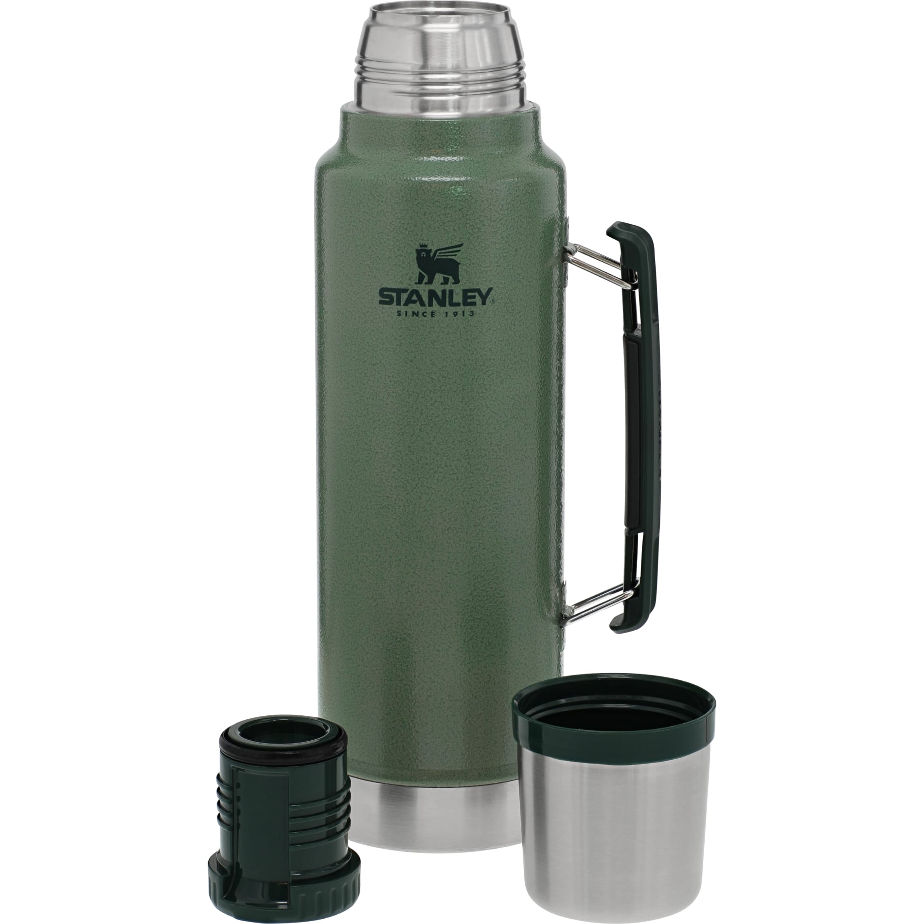 Front View of Green Stanley Legendary Classic Bottle 48oz plain