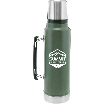 Front View of Green Stanley Legendary Classic Bottle 48oz