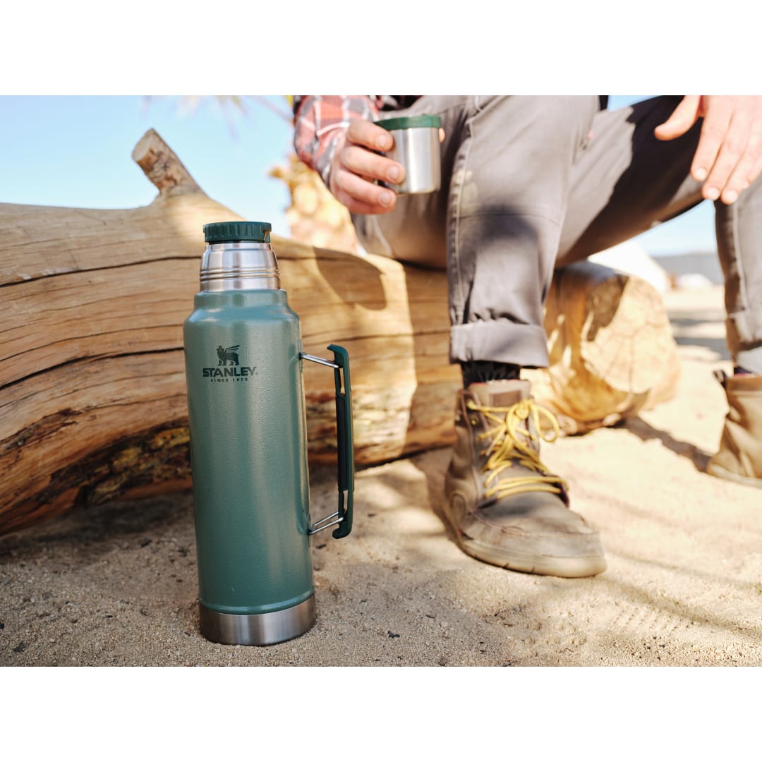 Front View of Green Stanley Legendary Classic Bottle 48oz