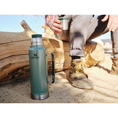 Front View of Green Stanley Legendary Classic Bottle 48oz