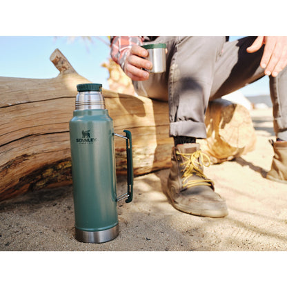 Front View of Green Stanley Legendary Classic Bottle 48oz