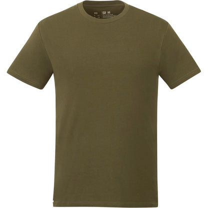 Front View of Green tentree Organic Cotton Short Sleeve Tee - Men's plain