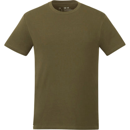 Front View of Green tentree Organic Cotton Short Sleeve Tee - Men's plain