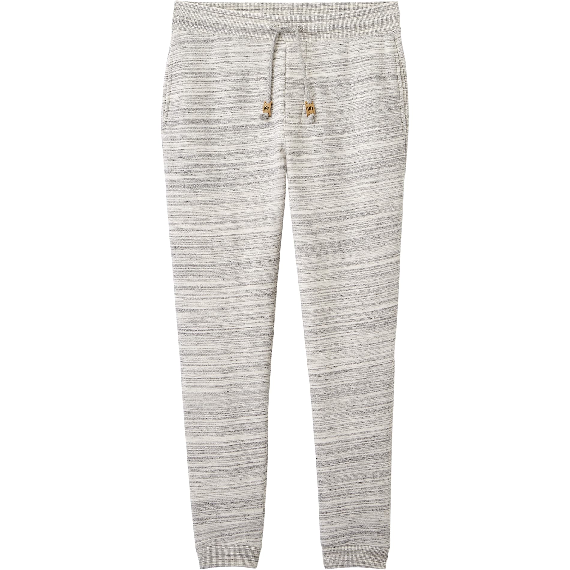 Front View of Grey tentree Atlas Sweatpant - Men's plain