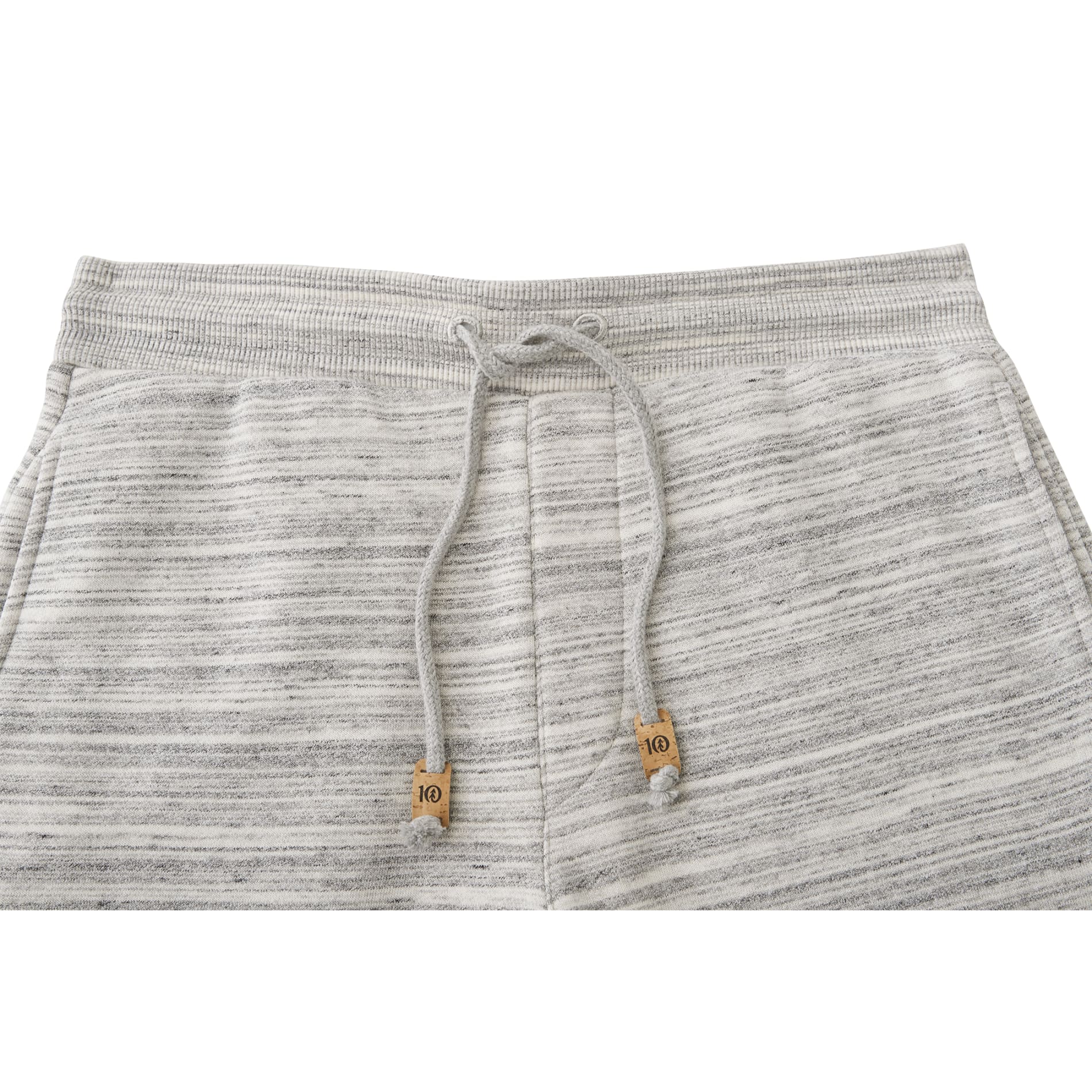 Front View of Grey tentree Atlas Sweatpant - Men's plain