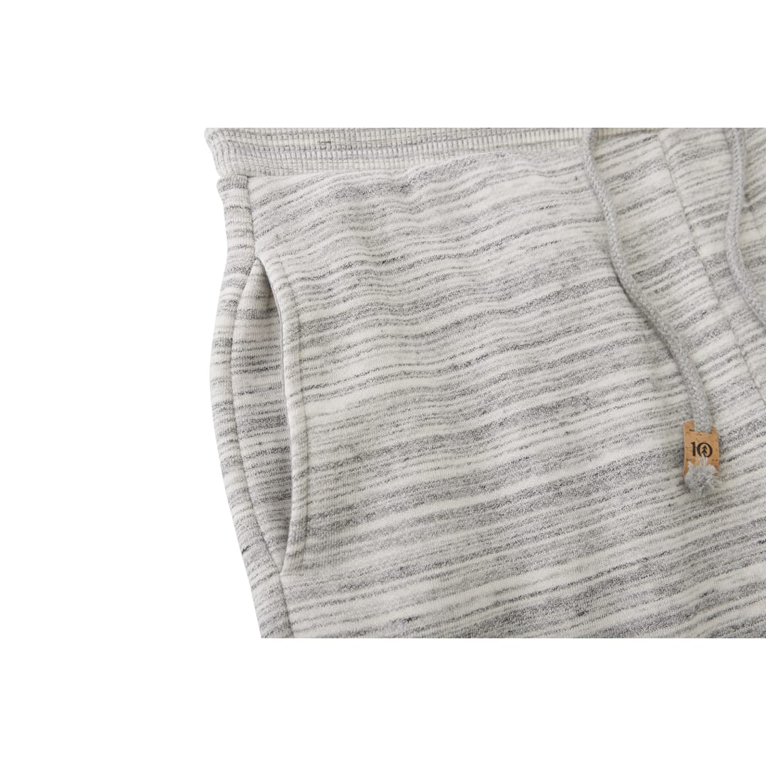 Front View of Grey tentree Atlas Sweatpant - Men's plain