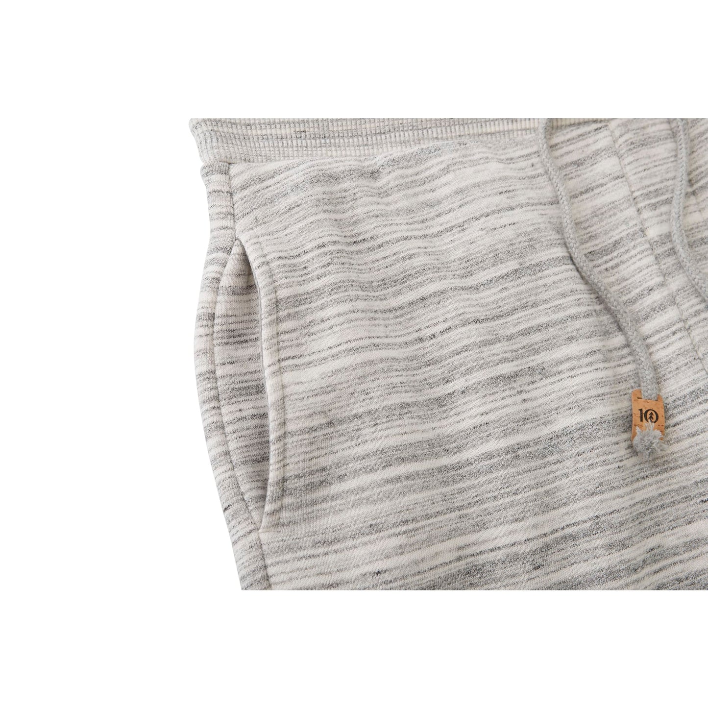 Front View of Grey tentree Atlas Sweatpant - Men's plain