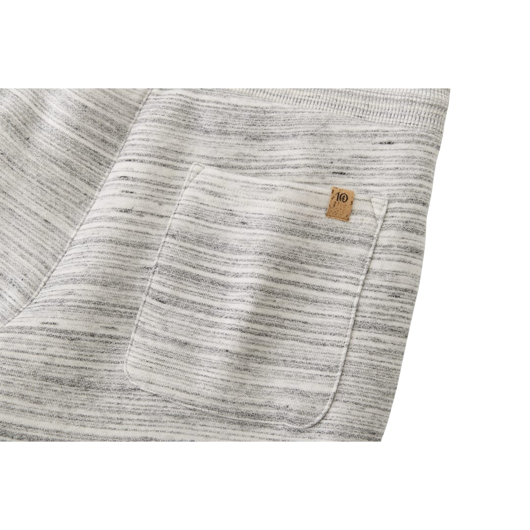 Front View of Grey tentree Atlas Sweatpant - Men's plain