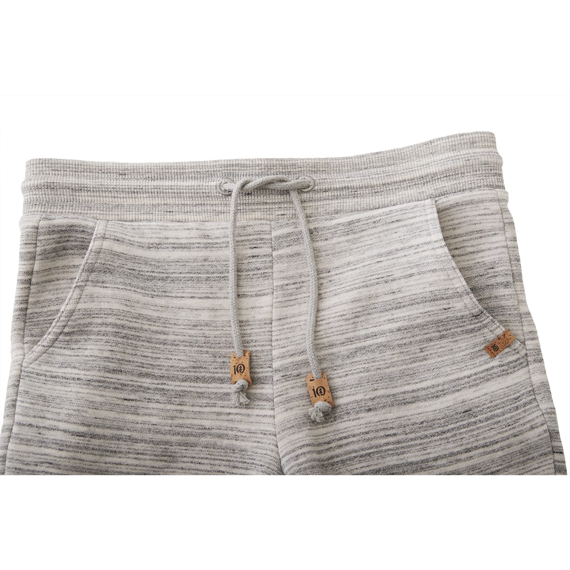 Front View of Grey tentree Bamone Sweatpant - Women's plain