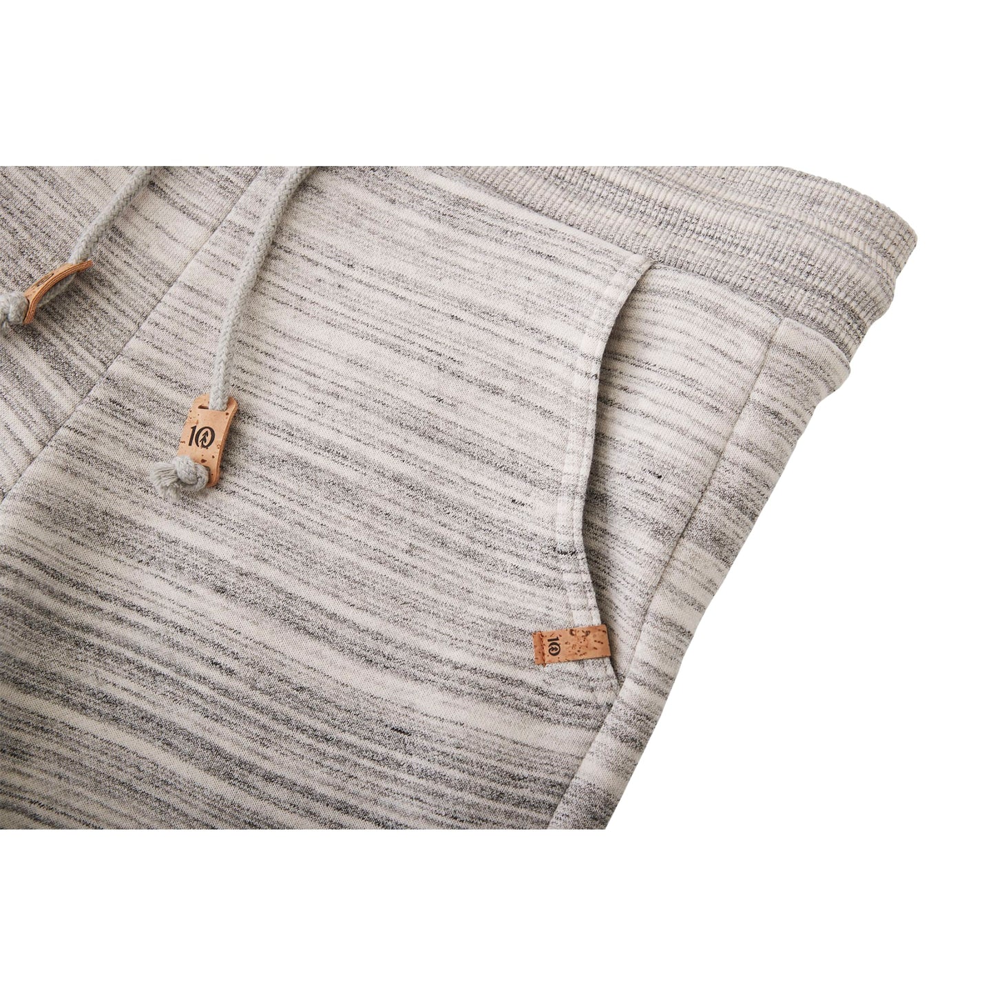 Front View of Grey tentree Bamone Sweatpant - Women's plain