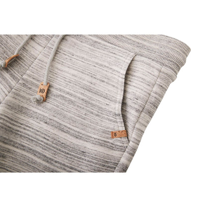 Front View of Grey tentree Bamone Sweatpant - Women's plain