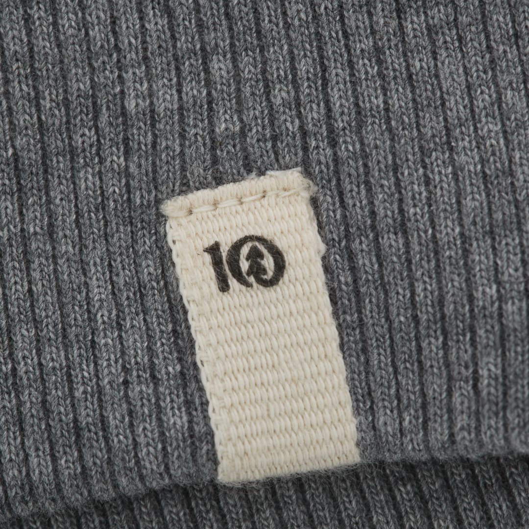 Front View of Grey tentree Organic Cotton Banshee Hoodie - Women's