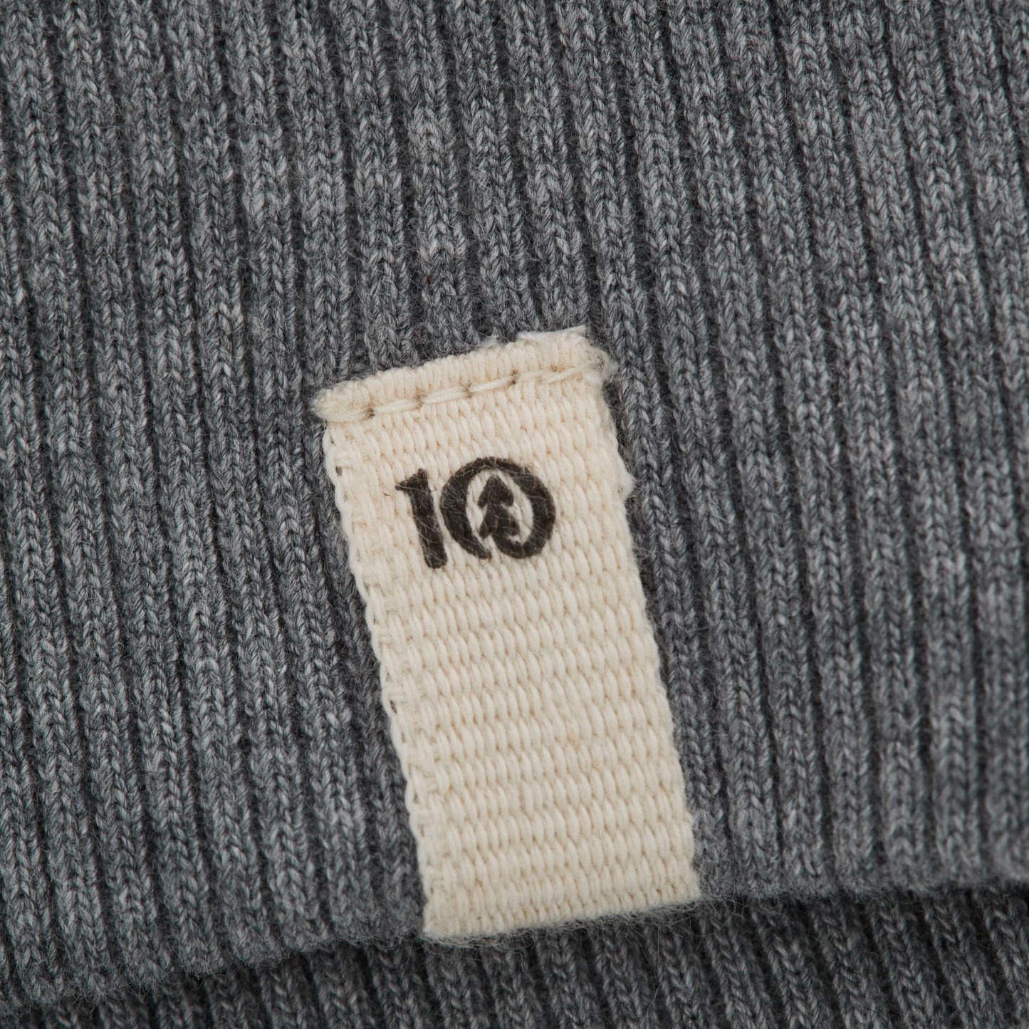 Front View of Grey tentree Organic Cotton Banshee Hoodie - Women's