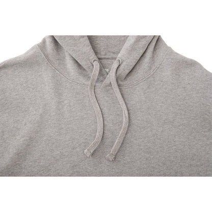 Front View of Grey tentree Organic Cotton Classic Hoodie - Men's plain