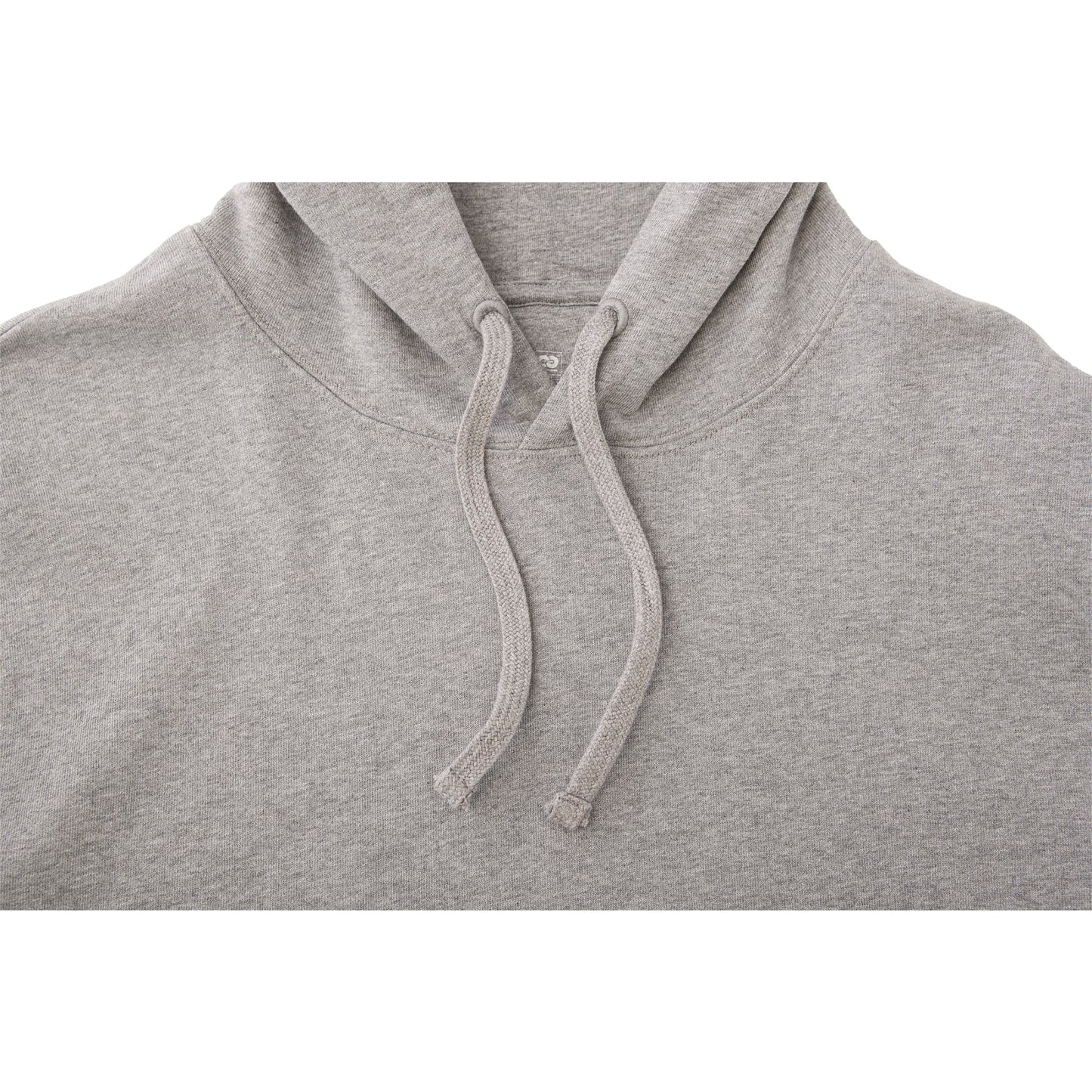 Front View of Grey tentree Organic Cotton Classic Hoodie - Men's plain