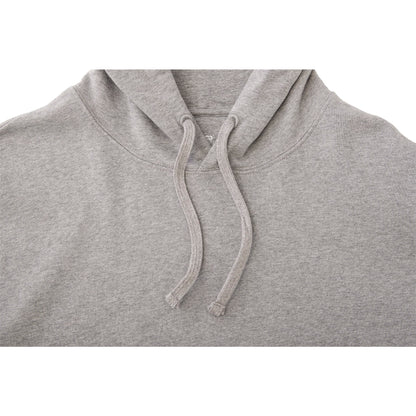 Front View of Grey tentree Organic Cotton Classic Hoodie - Men's plain