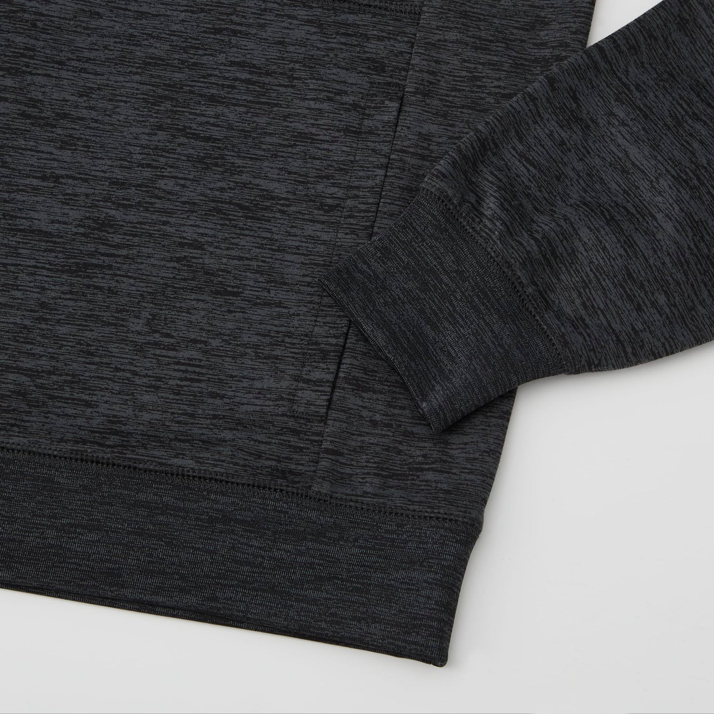 Front View of Grey tentree Stretch Knit Quarter Zip - Women's