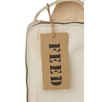 Front View of Natural Feed Organic Sling Backpack