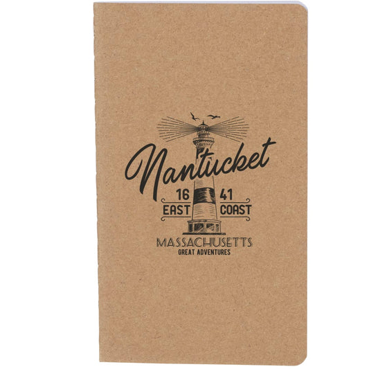 Front View of Natural FSC® Mix 3" x 5" Recycled Mini Notebook