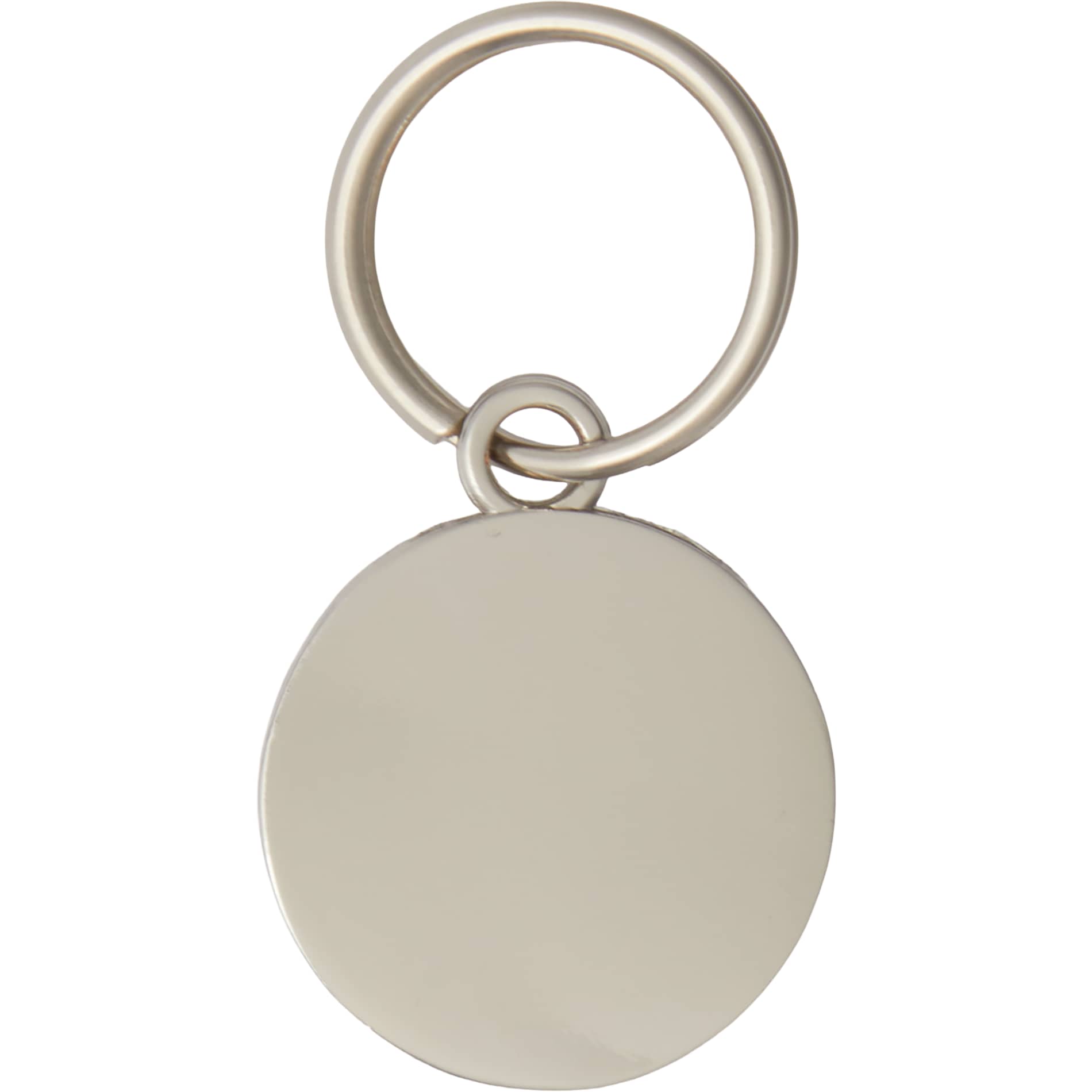 Front View of Natural Mini Fontaine Tote Charm