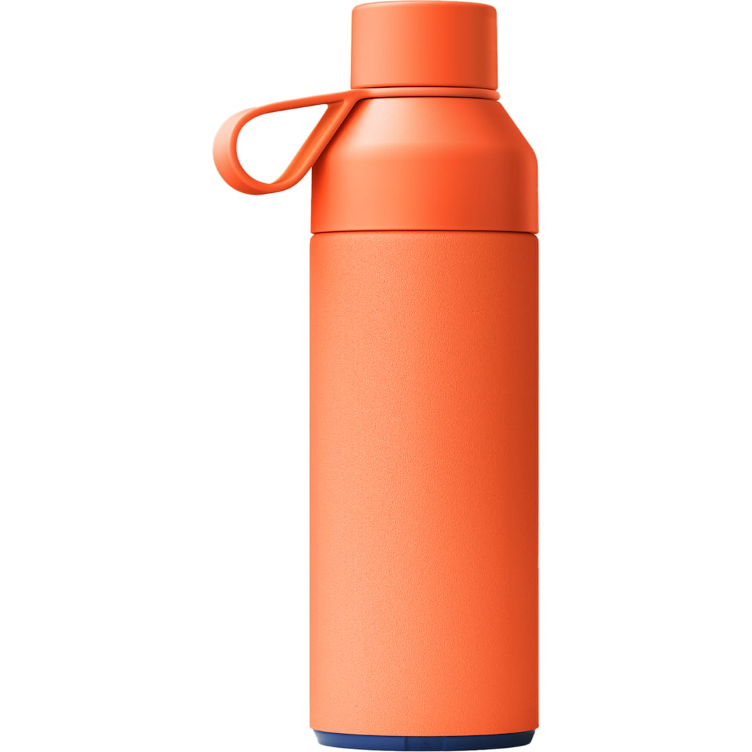 Front View of Orange Ocean Bottle Original 500ml plain