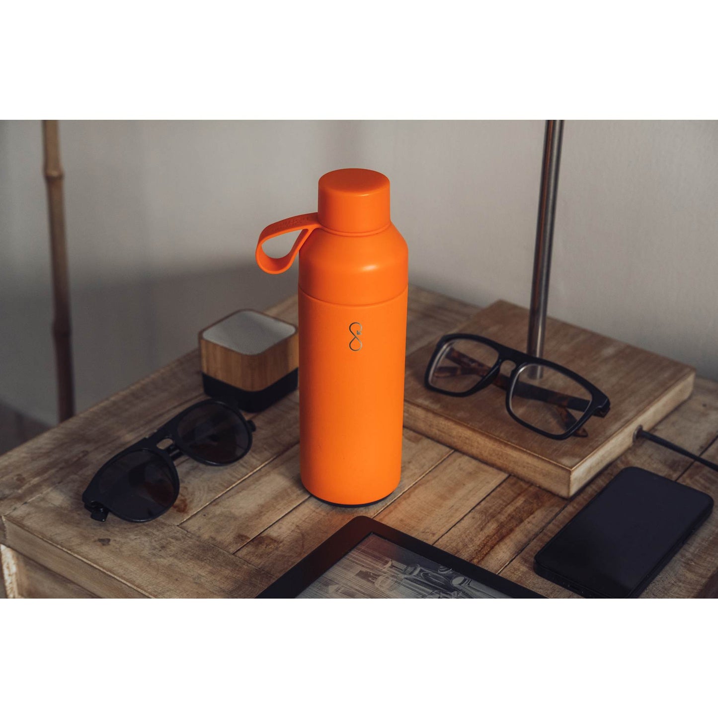 Front View of Orange Ocean Bottle Original 500ml