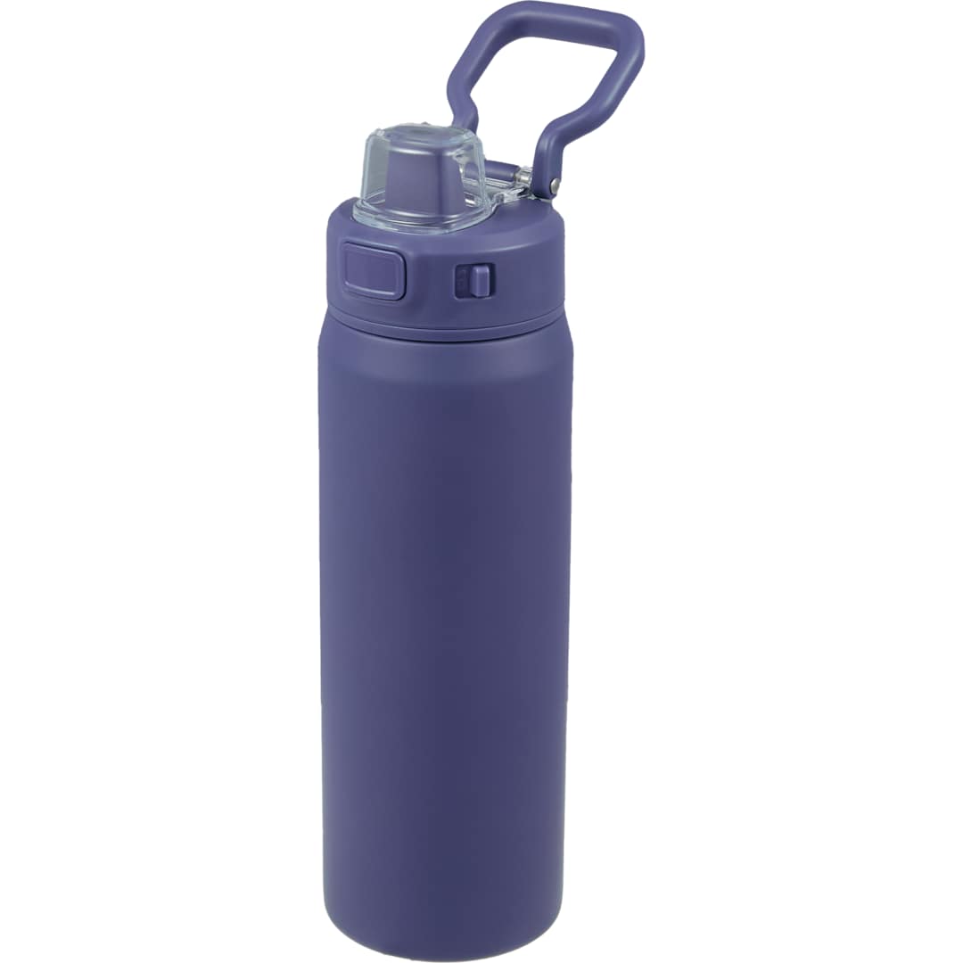 Front View of Purple Canyon Recycled Stainless Steel Bottle 30oz plain