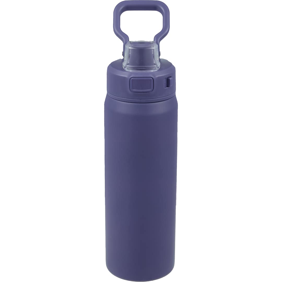 Front View of Purple Canyon Recycled Stainless Steel Bottle 30oz plain