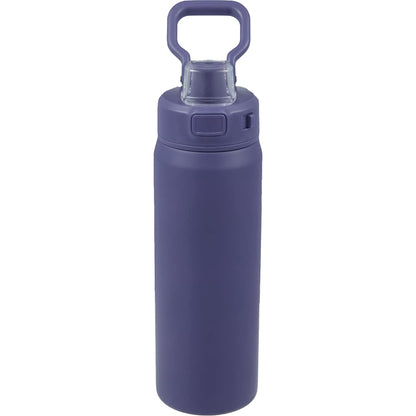 Front View of Purple Canyon Recycled Stainless Steel Bottle 30oz plain