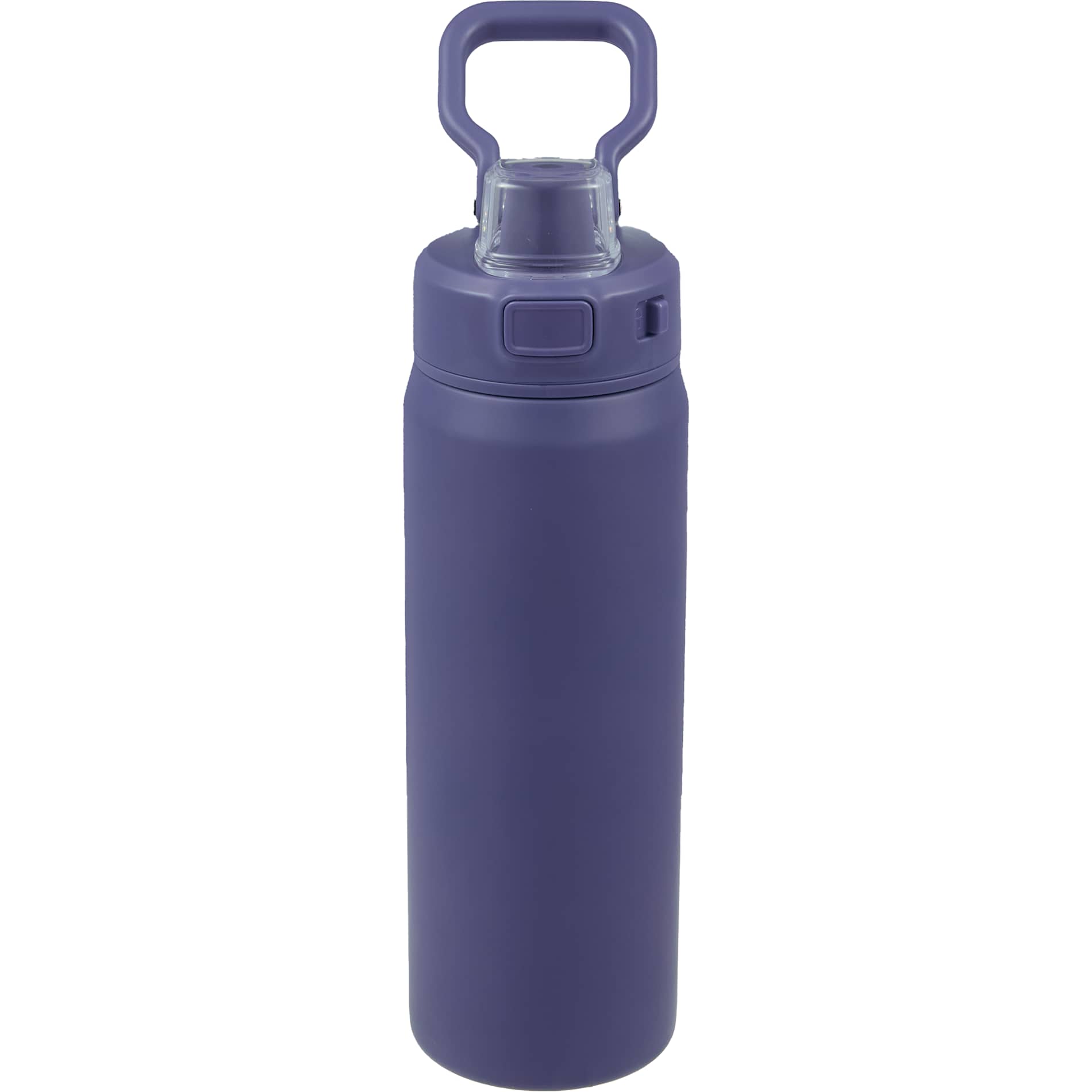 Front View of Purple Canyon Recycled Stainless Steel Bottle 30oz plain