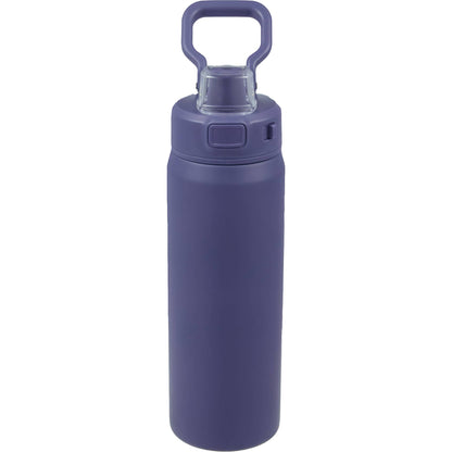 Front View of Purple Canyon Recycled Stainless Steel Bottle 30oz plain