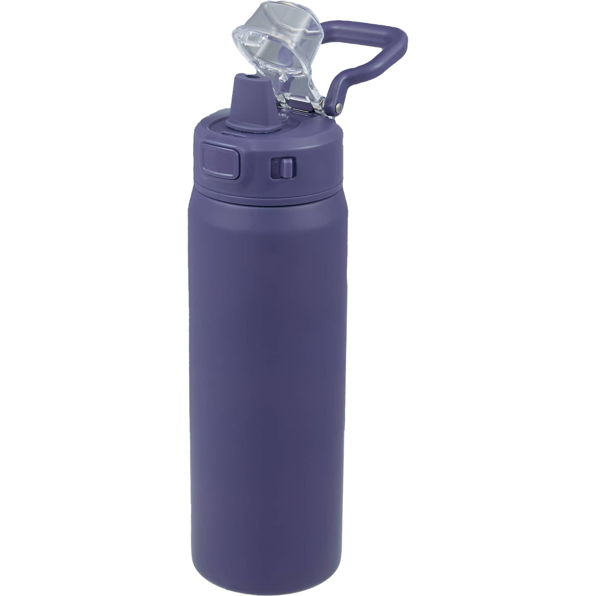 Front View of Purple Canyon Recycled Stainless Steel Bottle 30oz plain