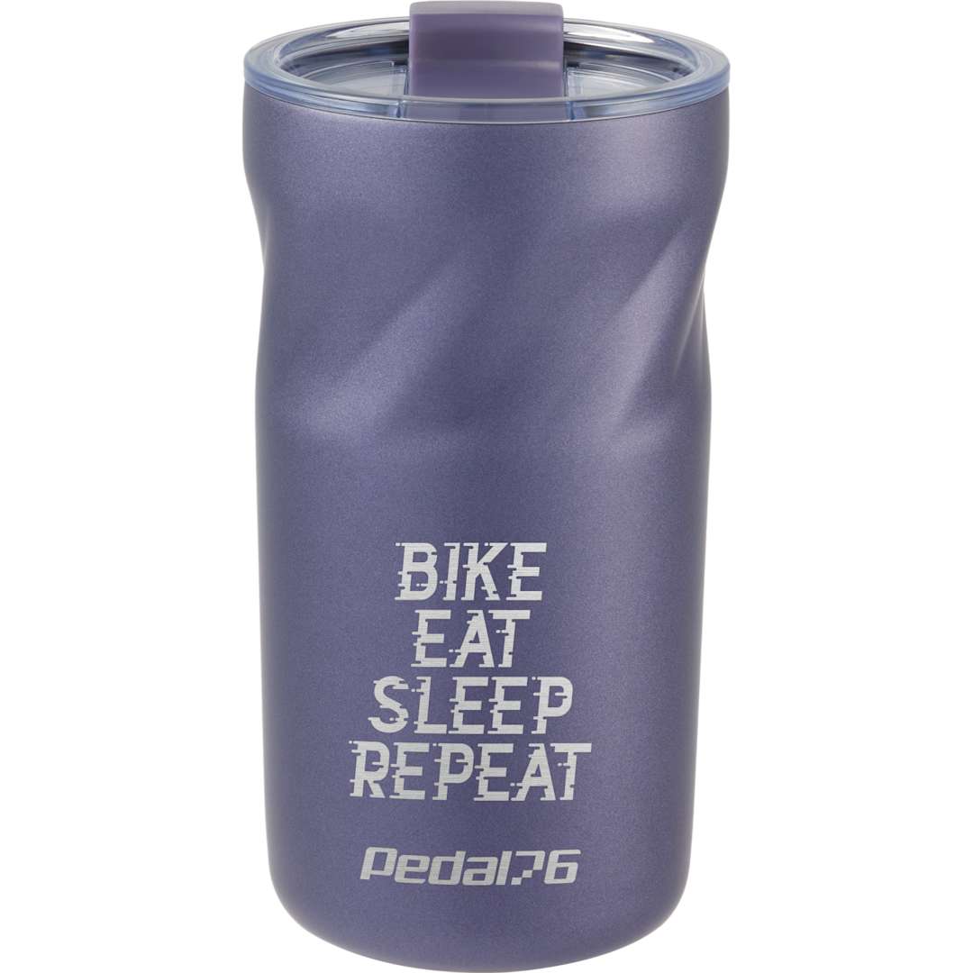 Front View of Purple Thalia 16oz Vacuum Tumbler