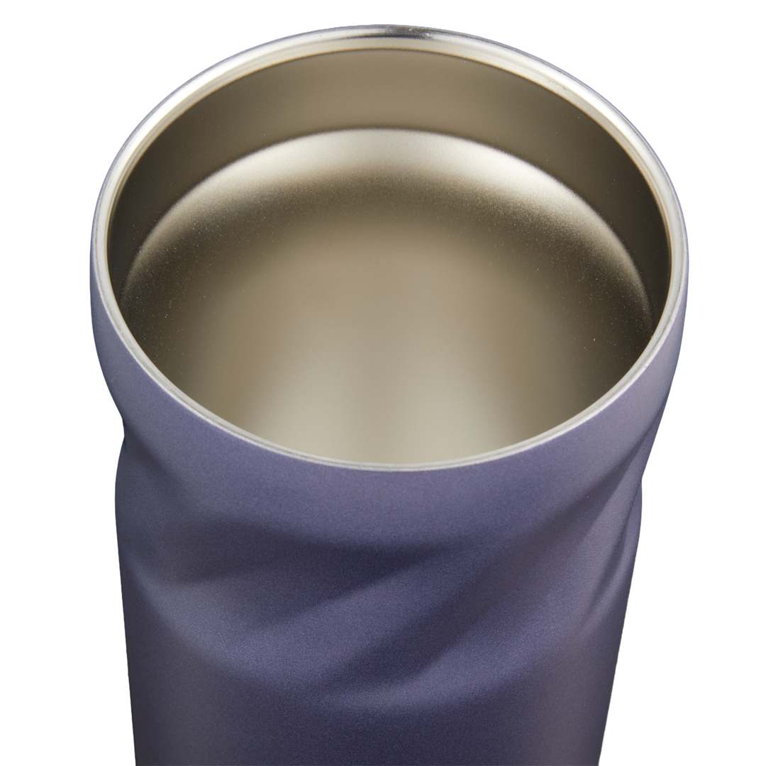 Front View of Purple Thalia 16oz Vacuum Tumbler