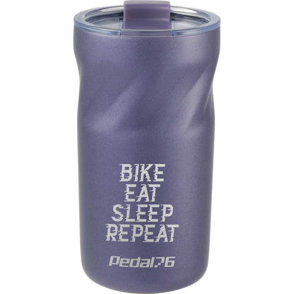 Front View of Purple Thalia 16oz Vacuum Tumbler