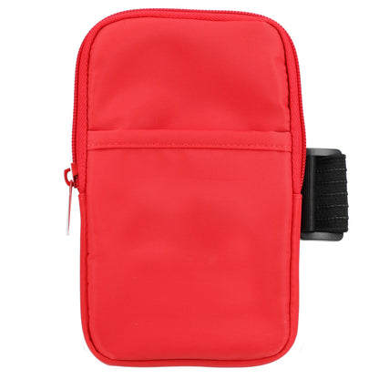Front View of Red Bottle Buddy Water Bottle Pouch plain
