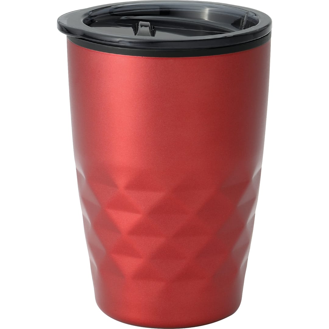 Front View of Red Kappa 12oz Tumbler plain